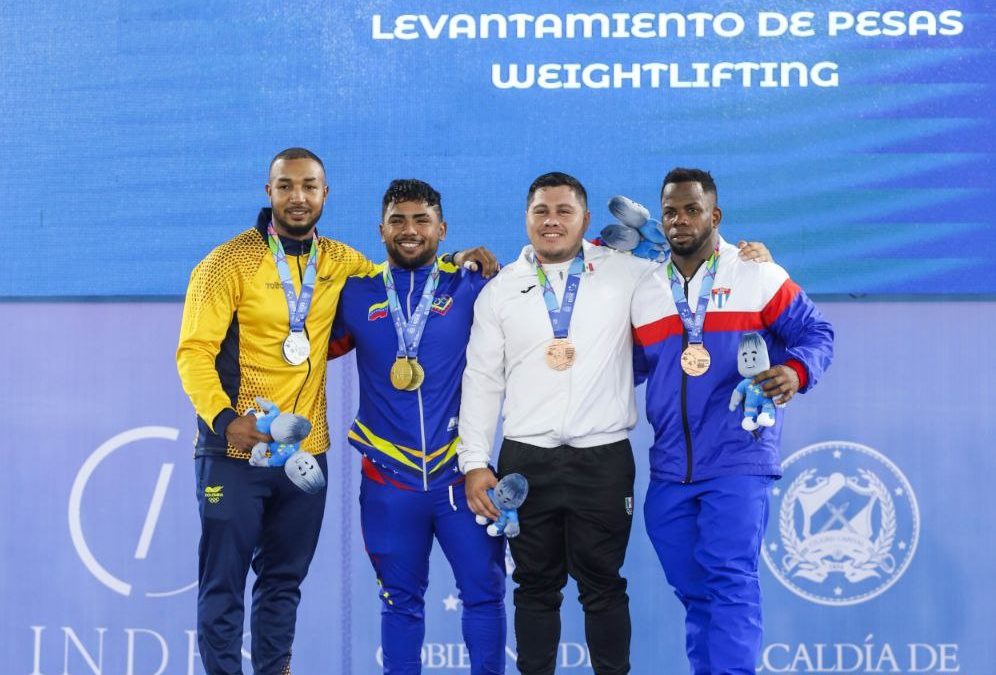 Mirandino Keydomar Vallenilla tiñe de oro a Venezuela en San Salvador 2023