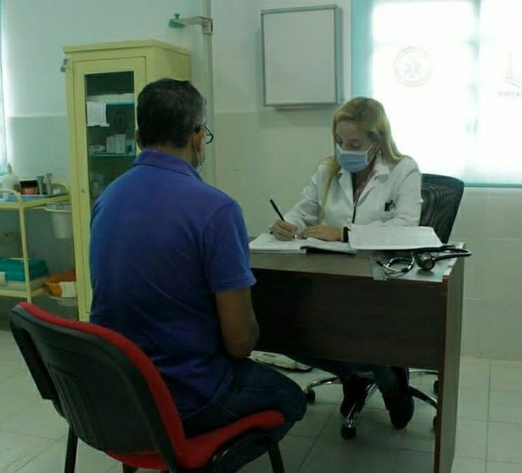 Rehabilitados dos  consultorios populares en Urdaneta
