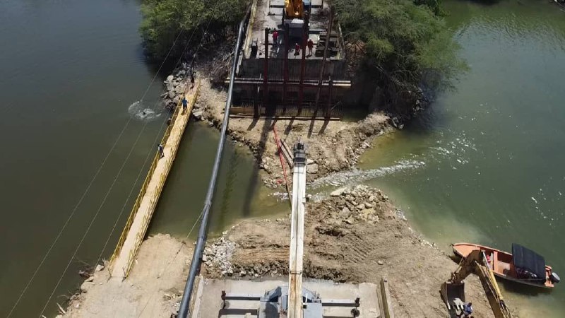 Casi listo el puente Guayacán de Carenero