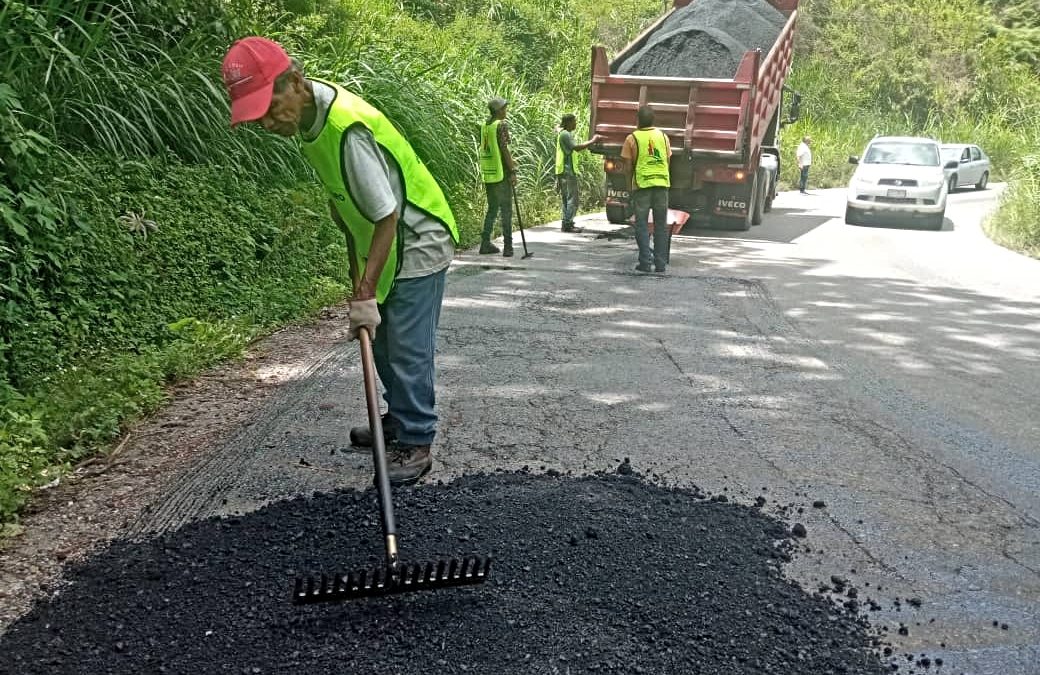 Comenzaron trabajos de asfaltado en carretera de San Diego de los Altos