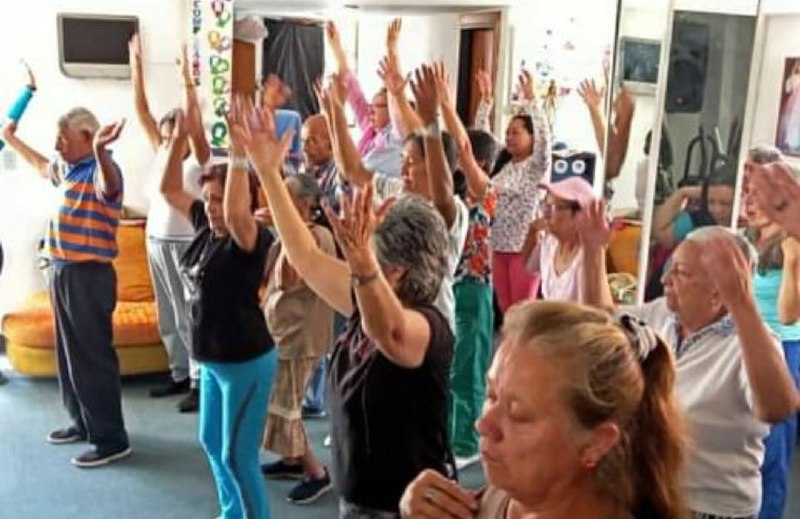 Abuelos de Higuerote participaron en jornada de actividad física