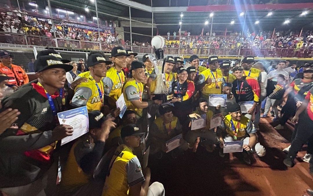 Miranda subcampeón en nacional de beisbol Sub-18