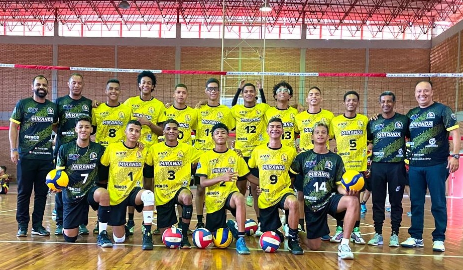 Miranda se tituló campeón en nacional de volibol masculino juvenil