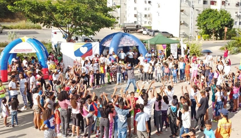 Más de 500 niños participan en Plan Vacacional Comunitario de Ciudad Zamora