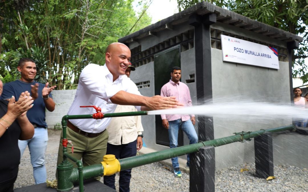 Pozo de agua potable Muralla Arriba atenderá a 294 familias en Guatire