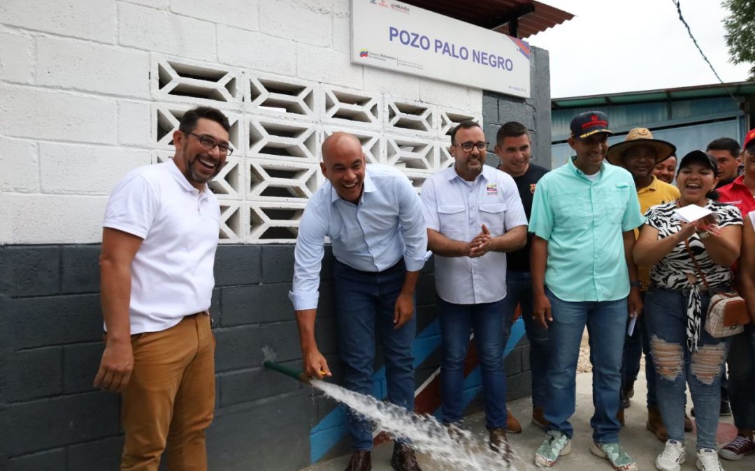 Dos nuevos pozos llevarán agua directa a mas de 520 familias de Paracotos