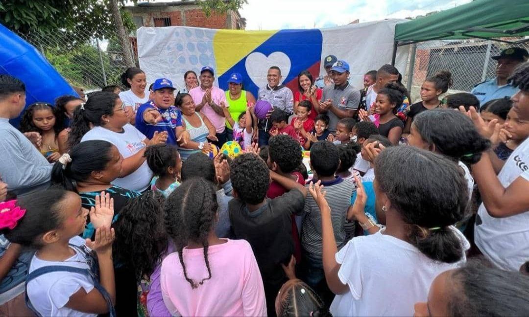 Recreación y promoción de valores llegaron a La Dolorita con plan vacacional comunitario