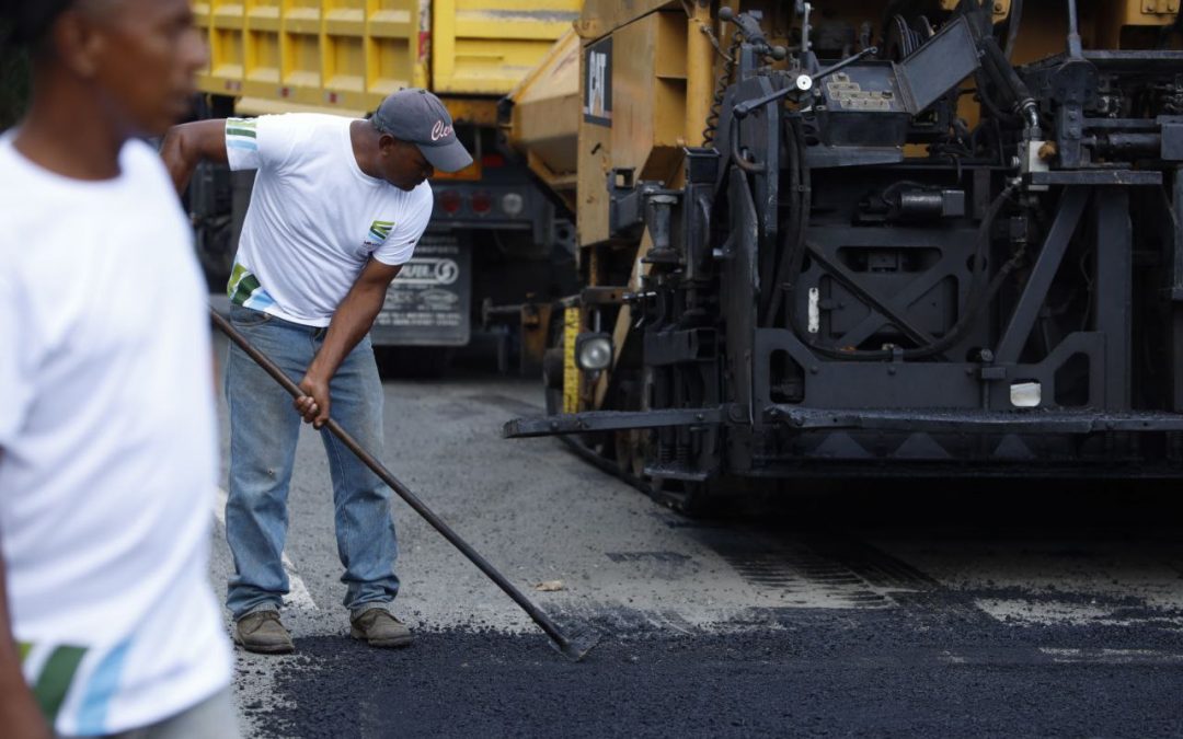 Asfaltan varios tramos de la Panamericana tras afectaciones por lluvias