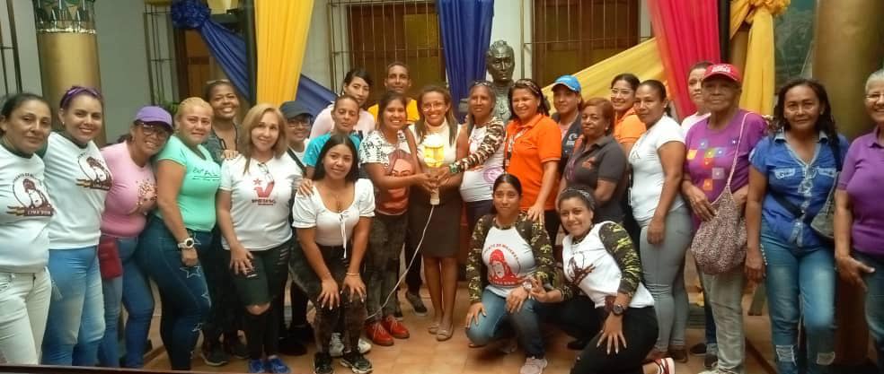 Miranda encendió su antorcha preventiva contra la violencia de género