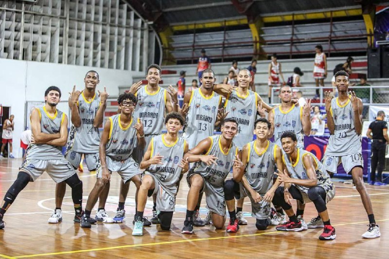 El campeonato Nacional de Baloncesto Sub-17 es para Miranda