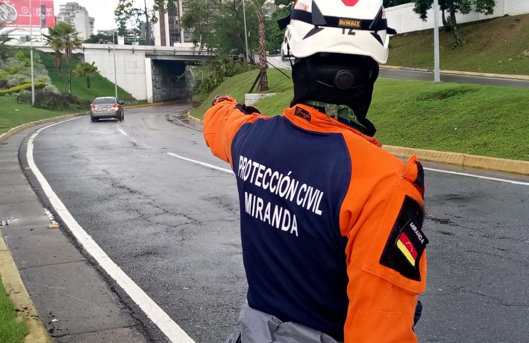 Miranda se mantiene sin incidencias por lluvias