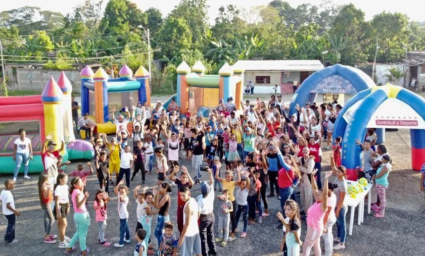 Más de 400 niños disfrutaron del Plan Vacacional Comunitario en Soapire