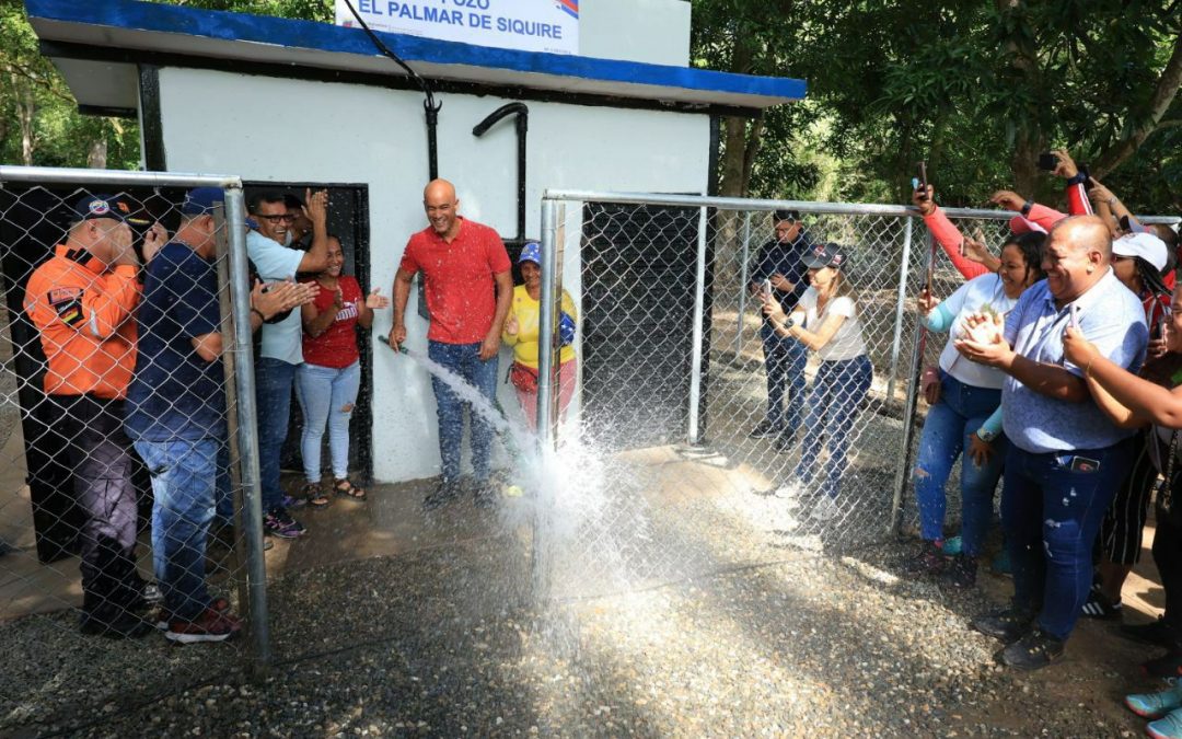 Reactivan pozo de agua potable en Santa Lucía
