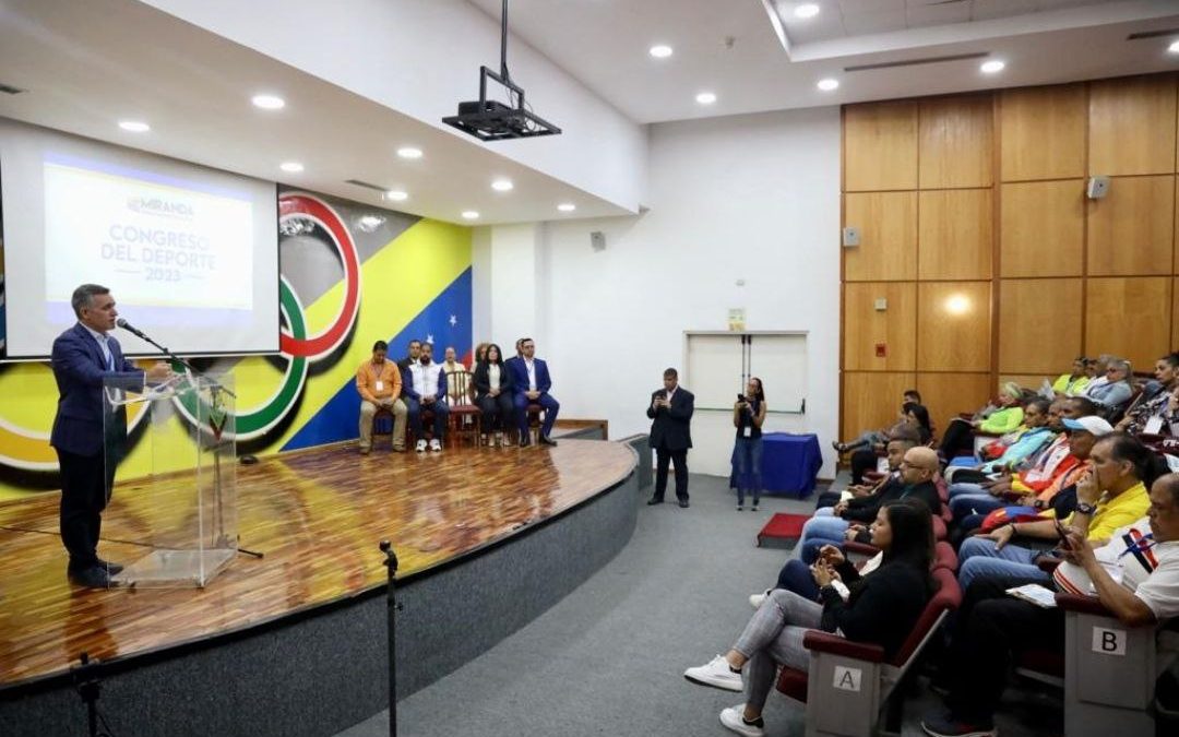 Instalan Congreso del Deporte Miranda 2023