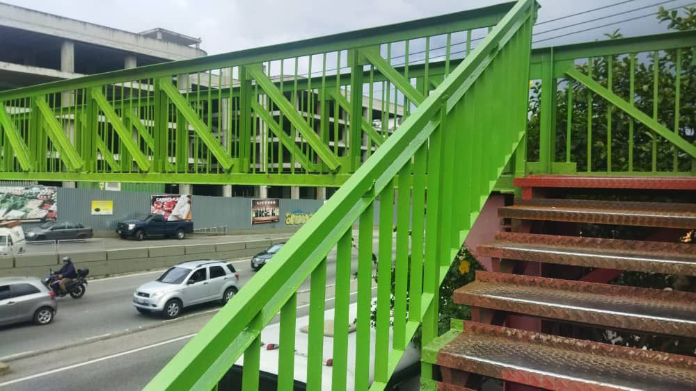 Renovadas 12 pasarelas de la Panamericana