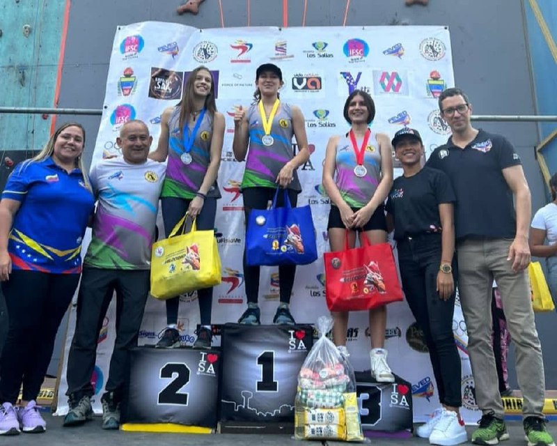 Miranda conquistó nacional de escalada de velocidad