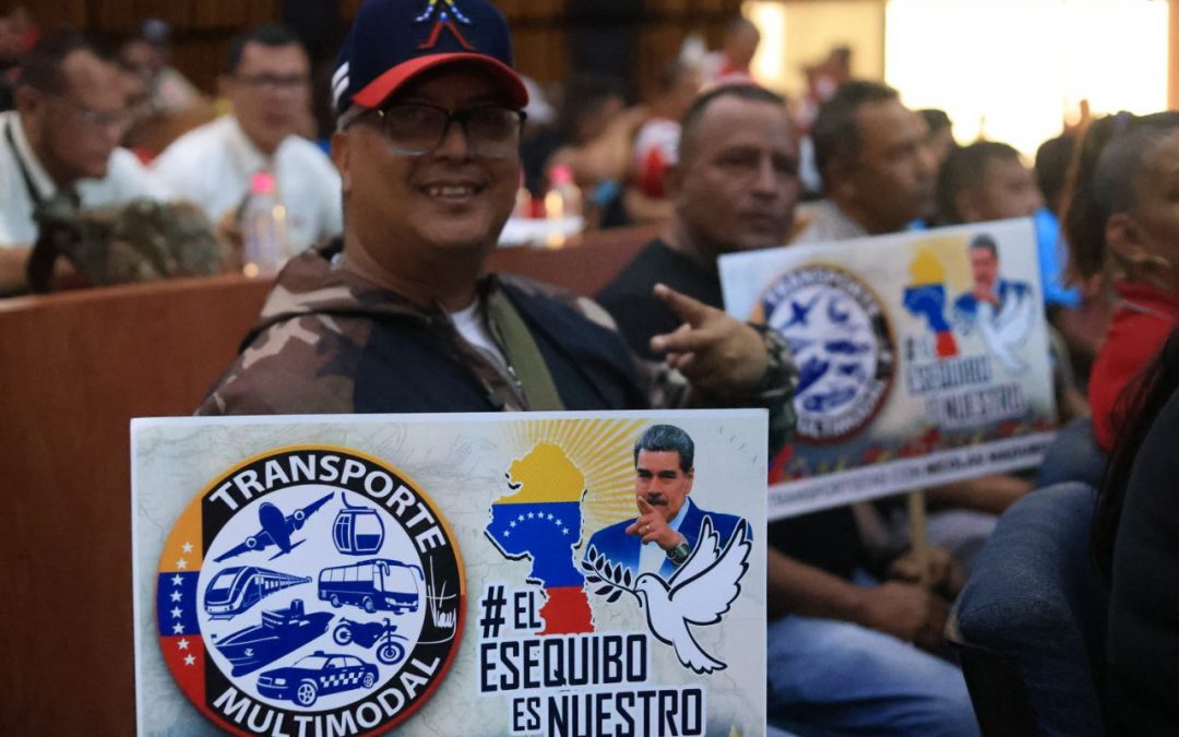 Transportistas se unen en defensa del Esequibo