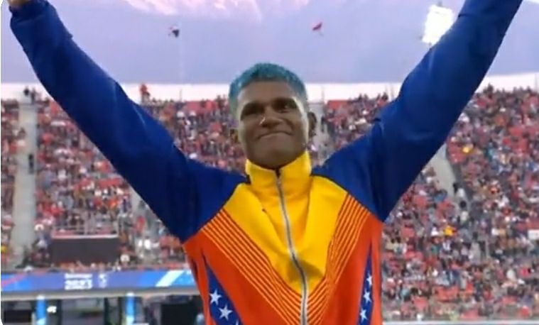 Mirandino José Maita consigue oro para Venezuela en 800 metros de Panamericanos Santiago 2023
