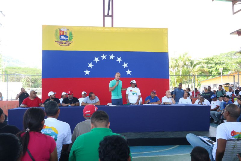 Esto instruyó Héctor Rodríguez a las estructuras políticas de Barlovento sobre el referéndum del Esequibo