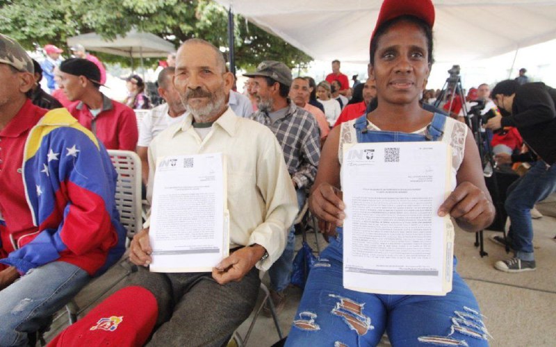 Productores de Yare recibieron Cartas Agrarias