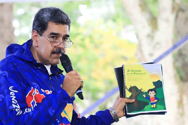 Cuadernillo El Esequibo es de Venezuela trae color y pedagogía para niños