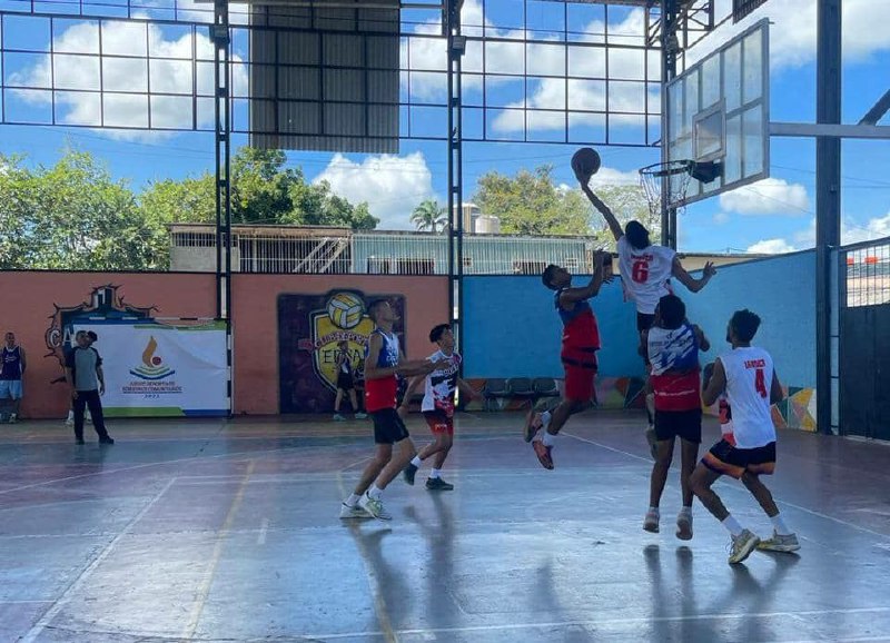 Tomás Lander se llevó el oro en baloncesto 3×3 de comunitarios Miranda 2023