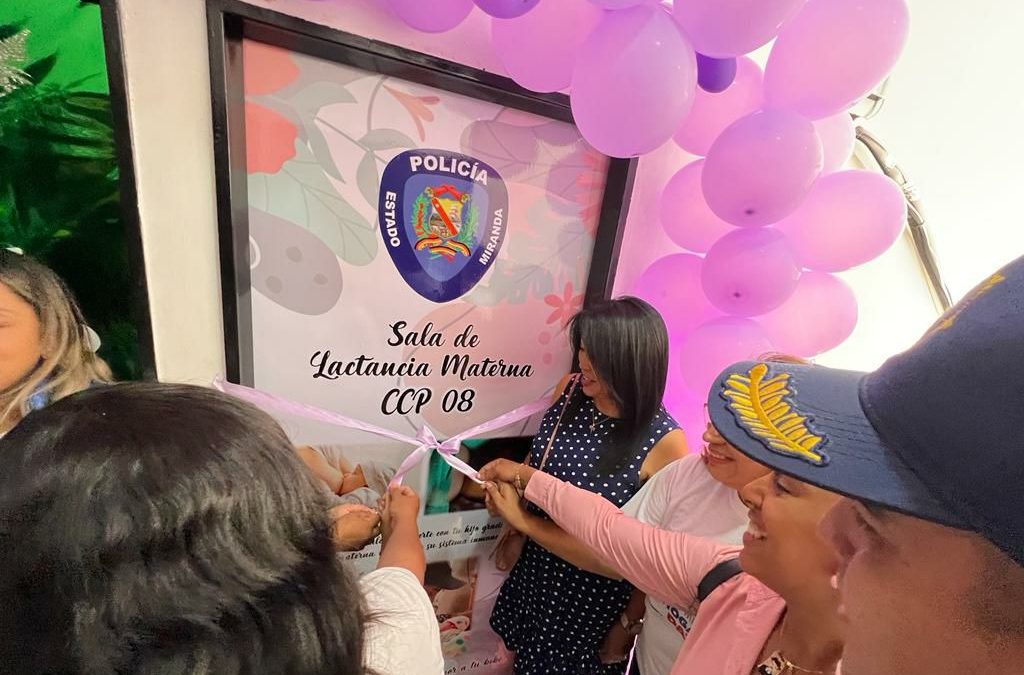 Inaugurada cuarta Sala de Lactancia Materna en la Policía de Miranda