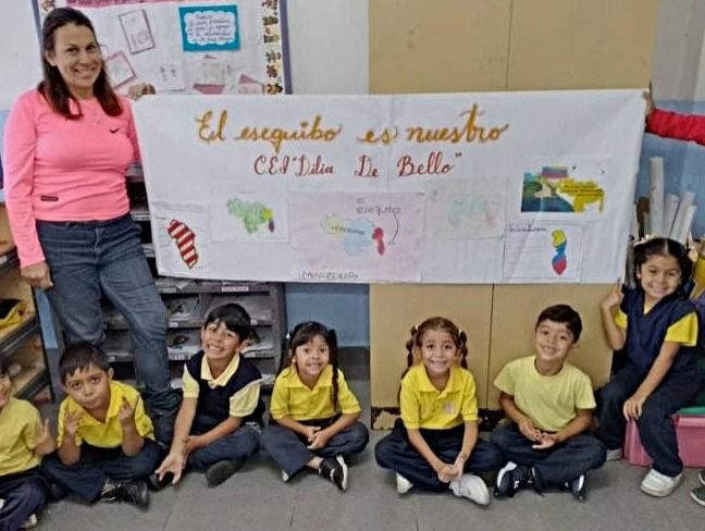 Niños mirandinos conocen historia de El Esequibo