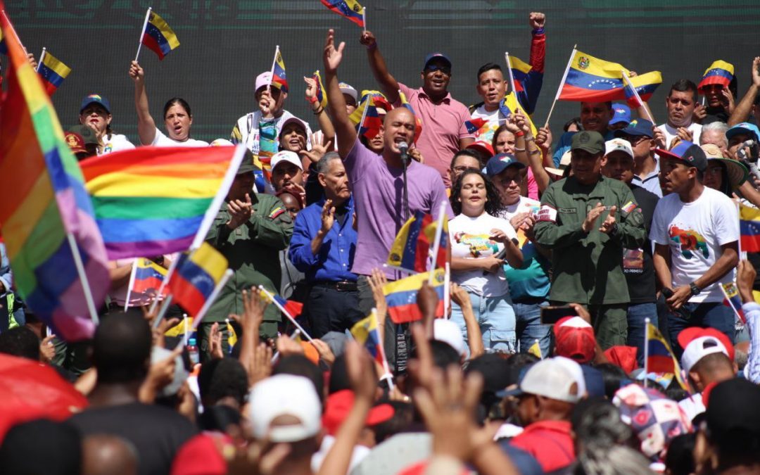 Campaña por el Esequibo cerró con  acto masivo en Miranda