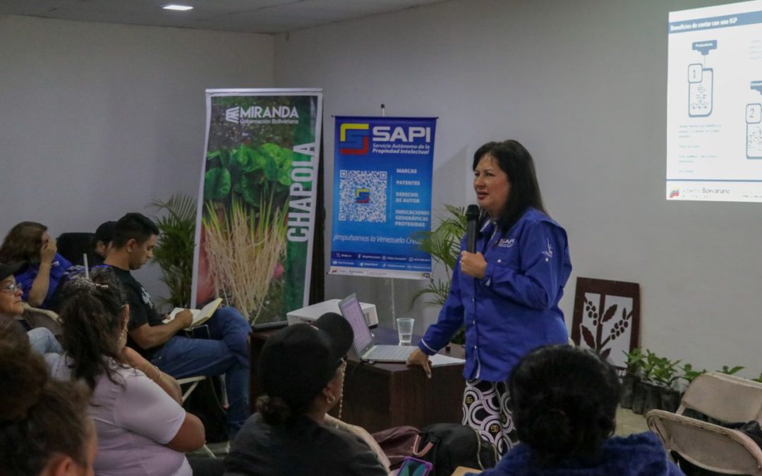 Emprendedoras de Altos Mirandinos recibieron taller sobre propiedad intelectual
