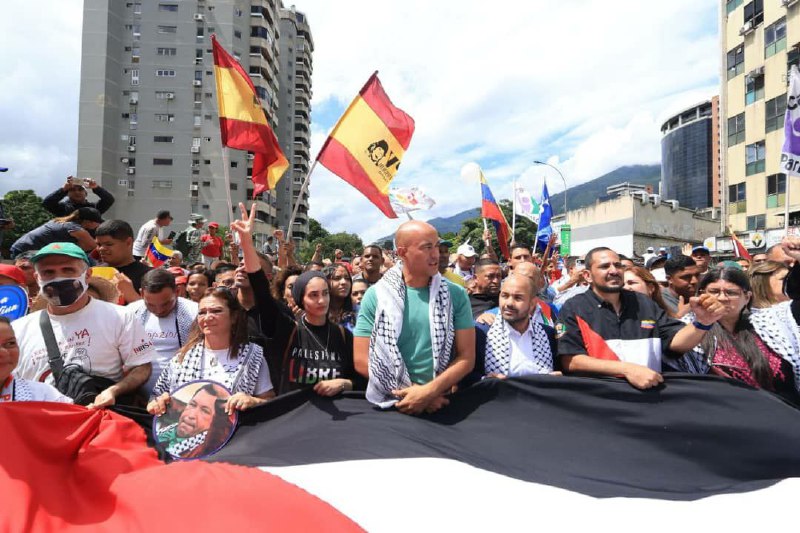 Héctor Rodríguez: Alzamos nuestra voz para que se detenga genocidio en el pueblo palestino