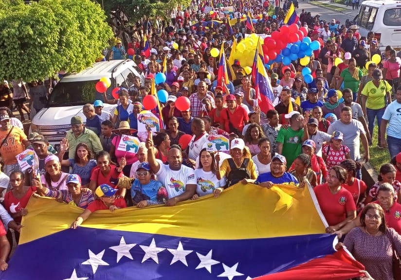 Barlovento ​s​e movilizó e​n defensa de ​Guayana Esequiba