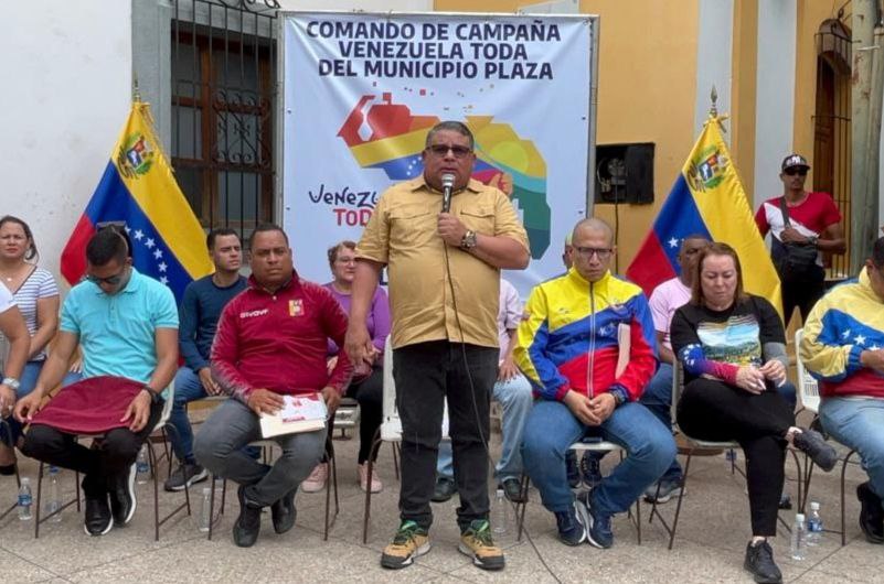 Venezuela Toda estableció comando por El Esequibo en Plaza
