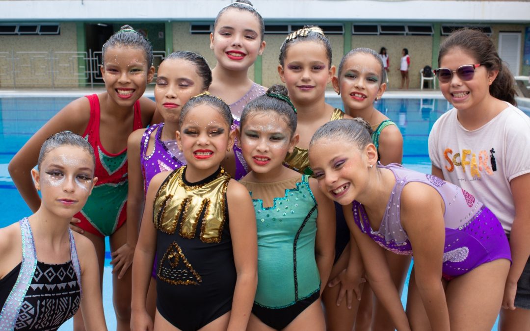 Miranda presente en nacional de natación artística Yaracuy 2023