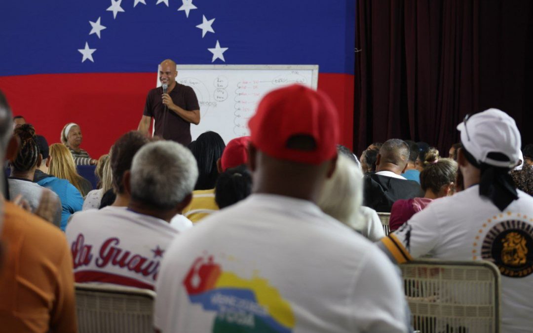 Héctor Rodríguez convoca al pueblo a demostrar su poder  el 3D