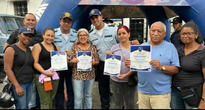 Jornada integral realizó la Policía de Miranda en sector Unión de Petare