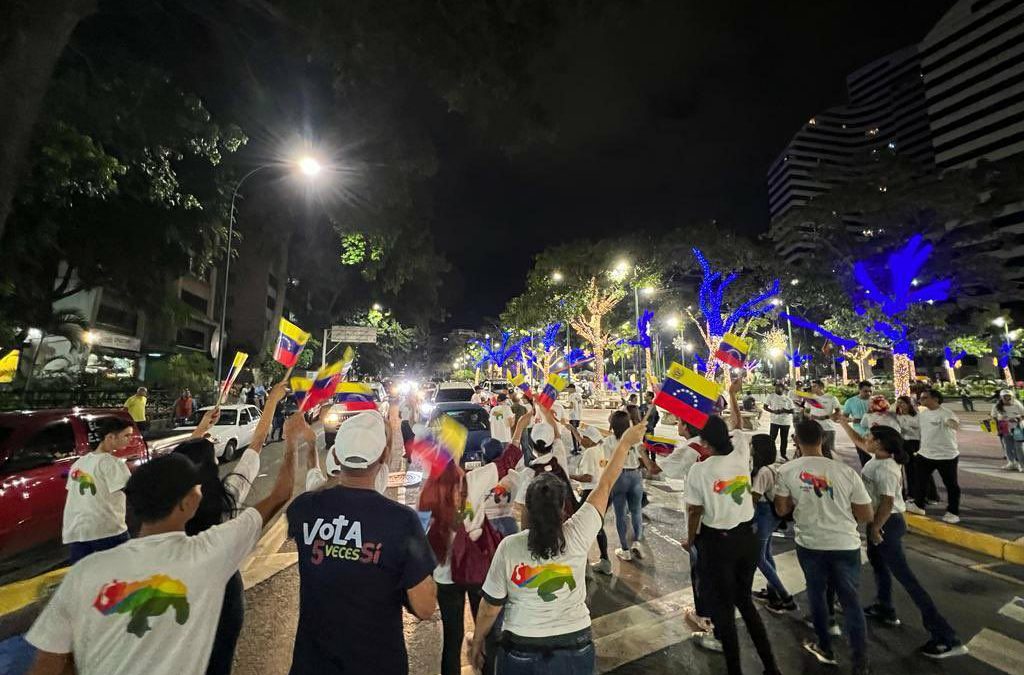 Campaña Venezuela Toda llega a Chacao