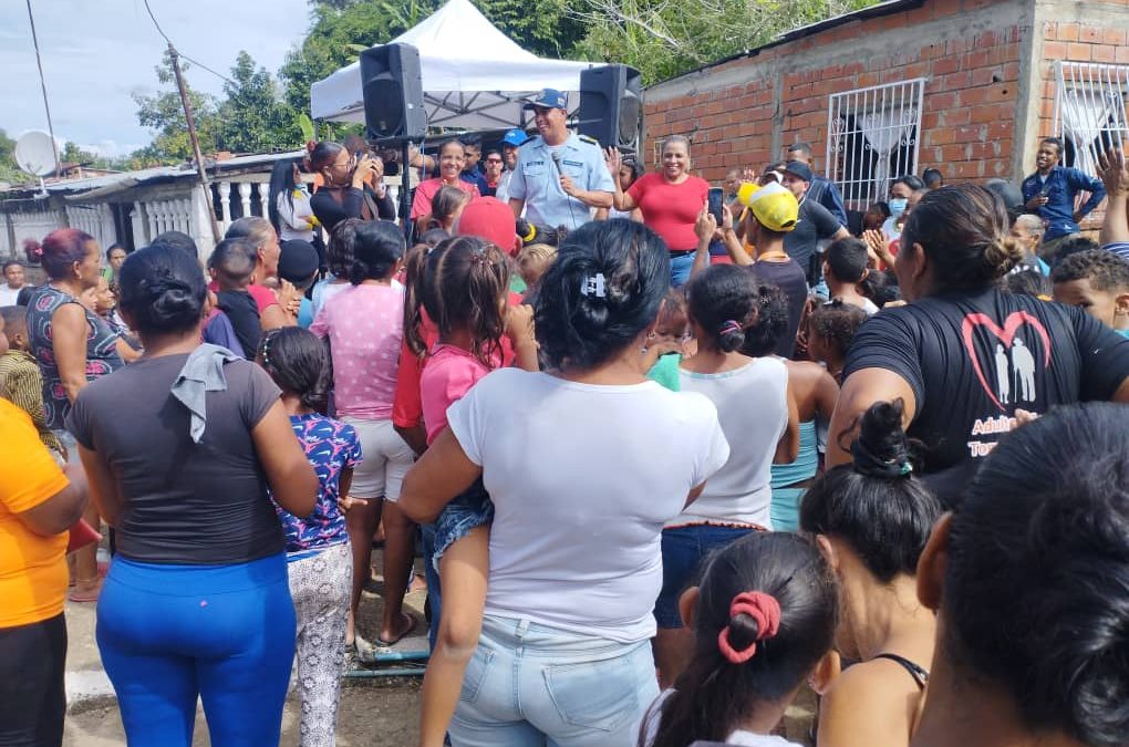 Petare y Ocumare recibieron atención integral de la Policía de Miranda
