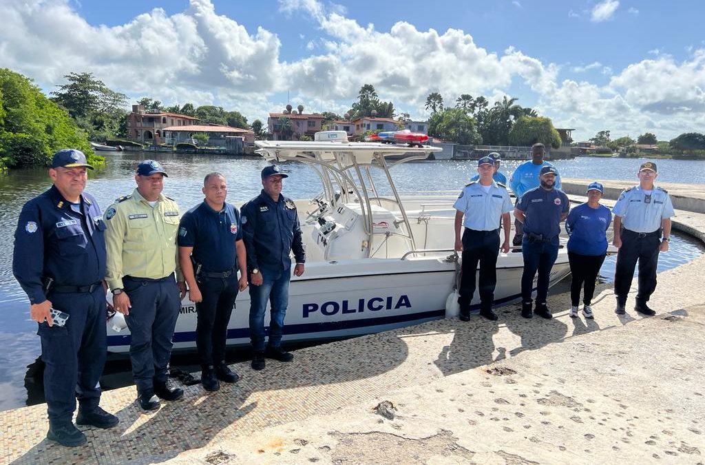 Nueva lancha se incorpora al patrullaje en costas de Barlovento