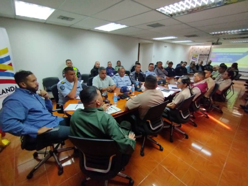 Instalan gabinete de seguridad ciudadana en Miranda