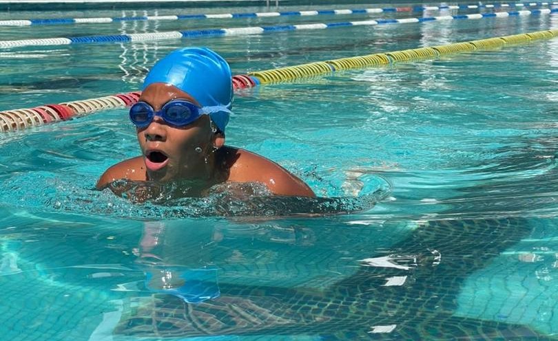 Sucre y Guaicaipuro subieron al podio en natación de los Juegos Comunitarios Miranda 2023