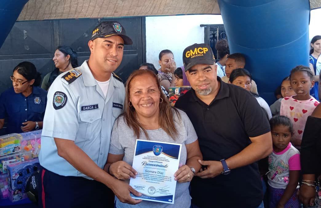 Policía de Miranda atendió a familias de San Blas de Petare con jornada integral