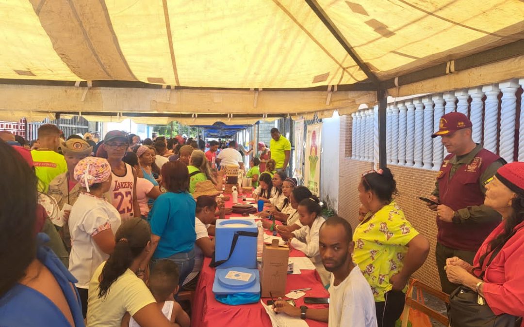 Jornada integral atendió a más de 6.000 habitantes de Morón en Curiepe