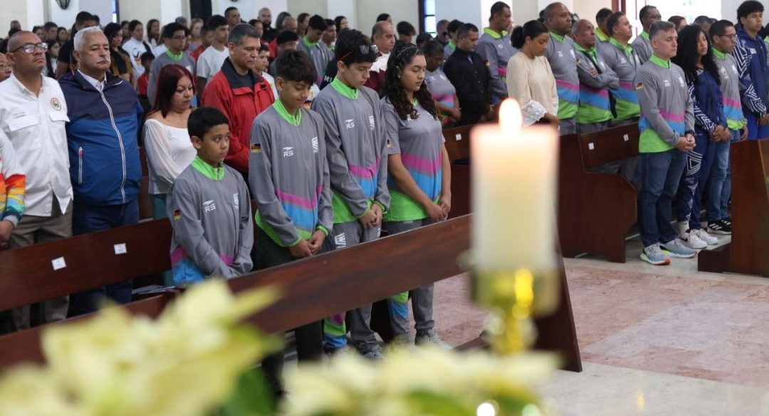 Miranda celebra 79 edición de la Misa del Deporte en Los Teques