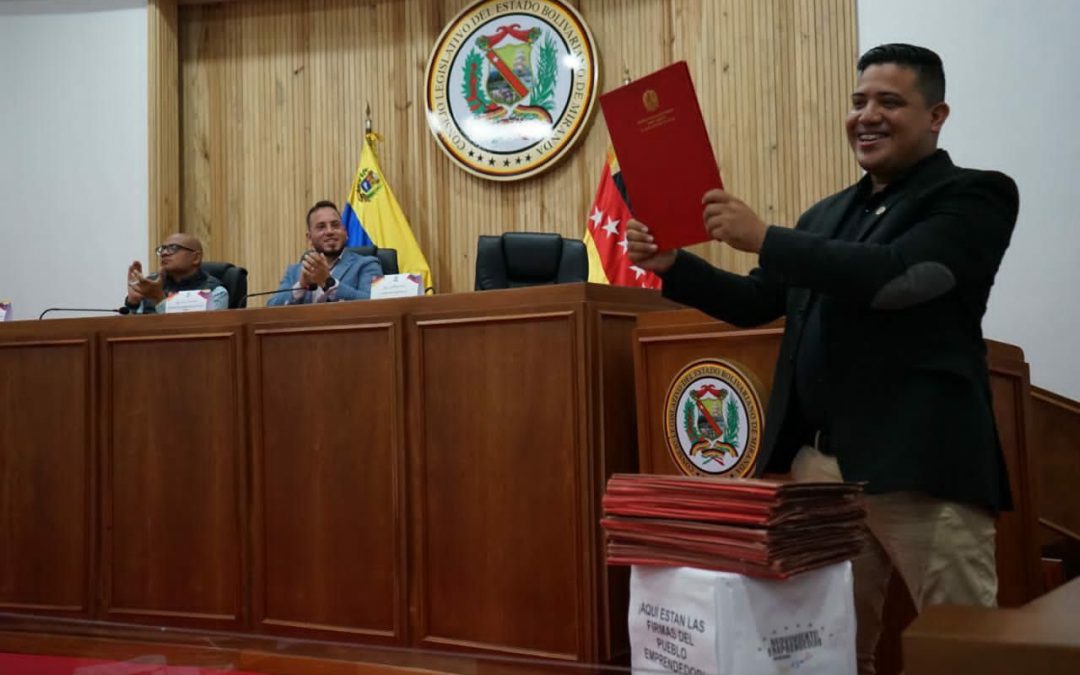 Aprueban ley en Miranda que protege a emprendedores