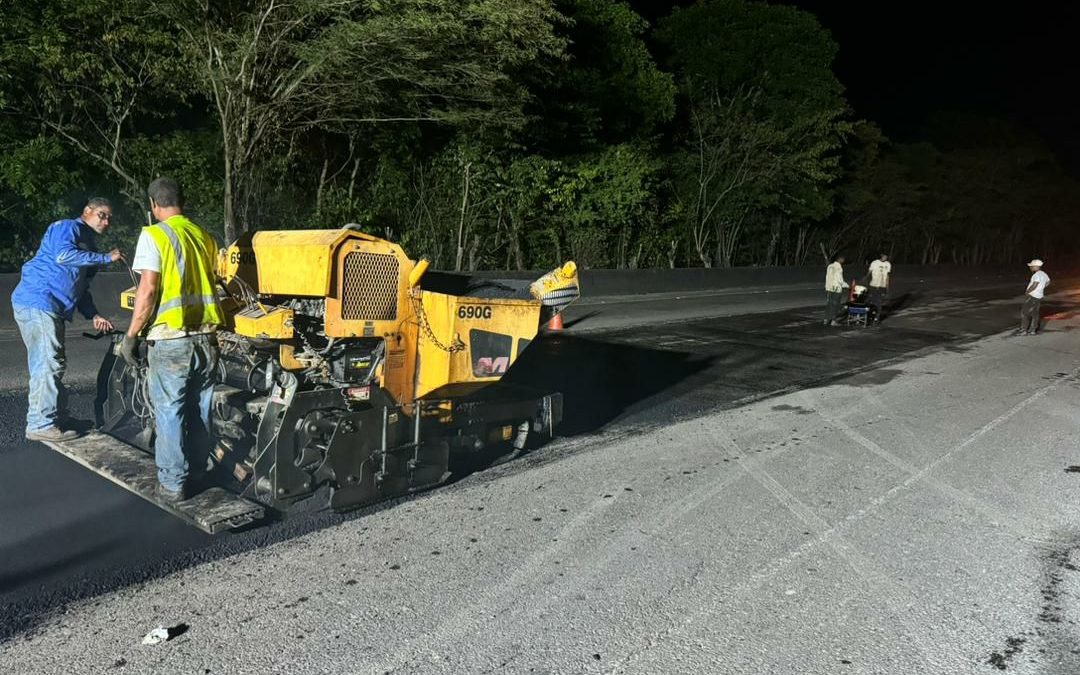 Estas son las obras de mantenimiento vial que se ejecutan en Miranda