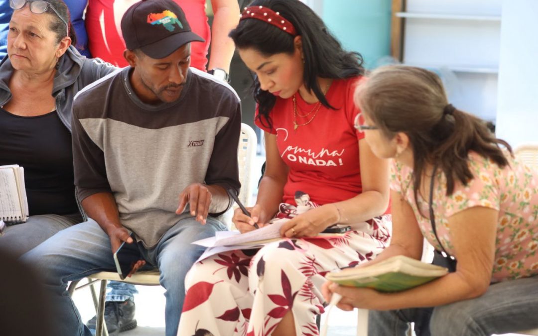 Emprendedores y comerciantes de Miranda realizan jornada de Consulta-Debate-Acción con la Sundde