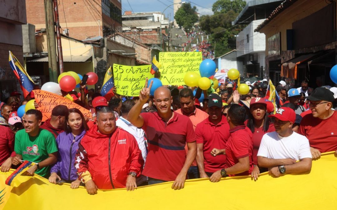 Héctor Rodríguez: El pueblo sigue defendiendo su patria igual que el 27F