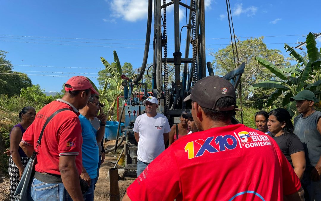 Inicia perforación de pozos de agua potable en Paz Castillo
