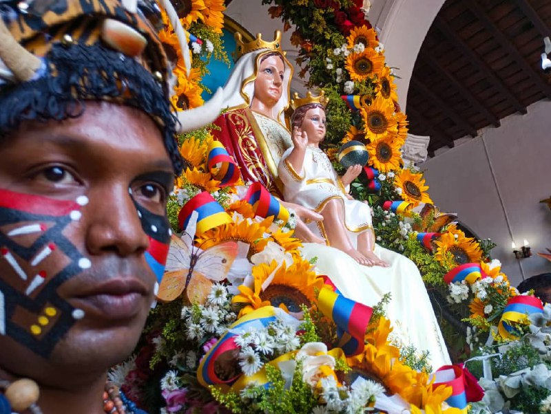 Peregrinación Virgen de Coromoto con sus Escoltas Indios: 83 años de tradición